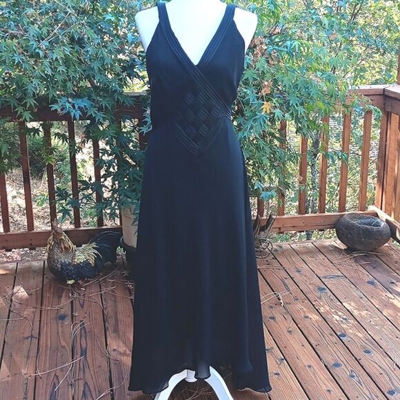 Alex Evenings Black Evening Dress, Old Hollywood, Whimsigoth, Elegant Evening - Picture 12 of 13